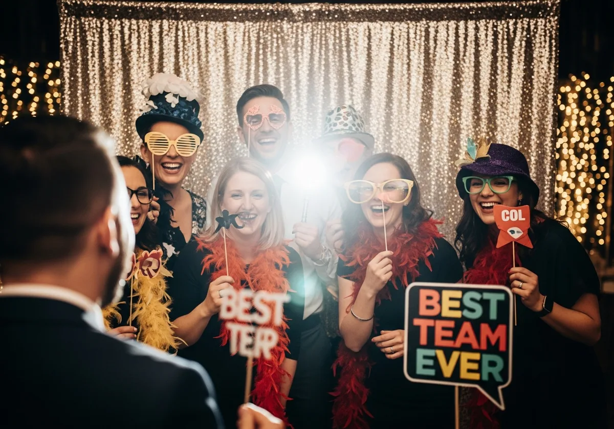 Photo de groupe photobooth